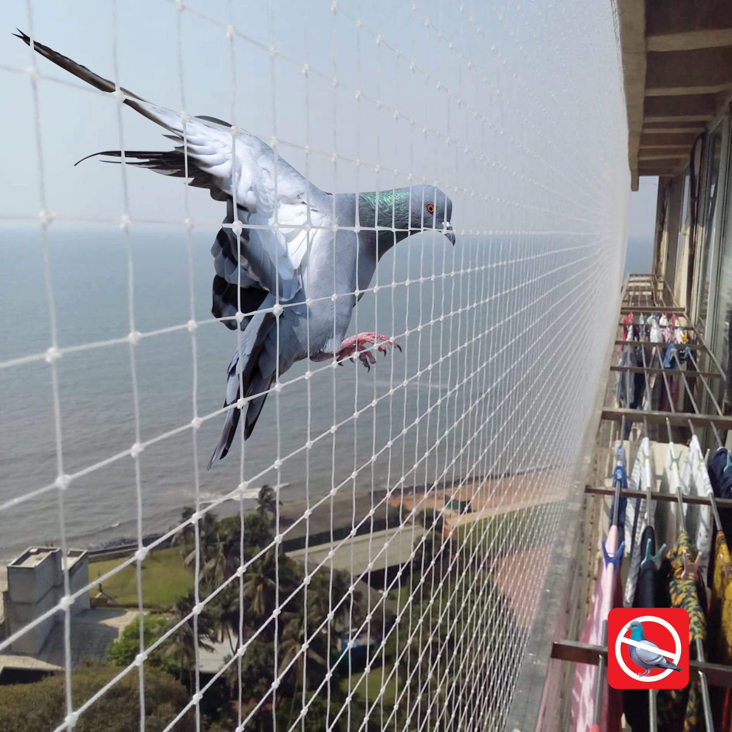 Bird control netting solution