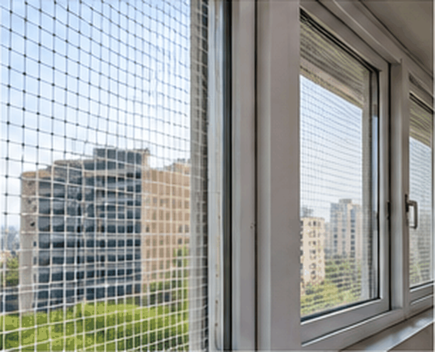 Illustrative window netting diagram